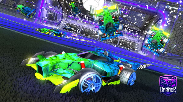 A Rocket League car design from BillyStevo99