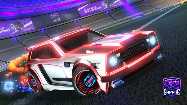 A Rocket League car design from Solomonshroff