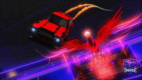 A Rocket League car design from gamingcroc2000