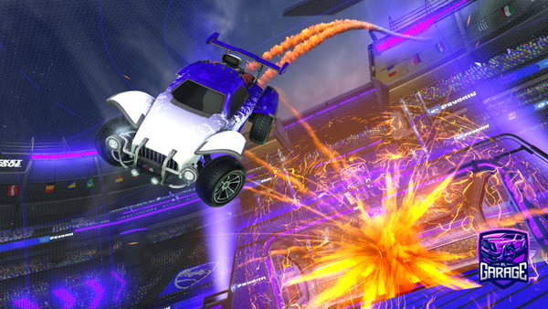 A Rocket League car design from FENIX800_89