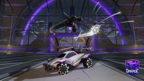 A Rocket League car design from Firecat2001