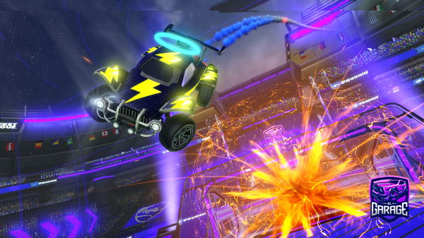 A Rocket League car design from Moreic-Mk