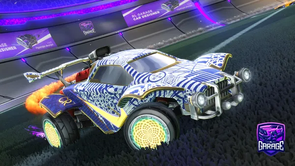 A Rocket League car design from PeAnUtBuTtEr070