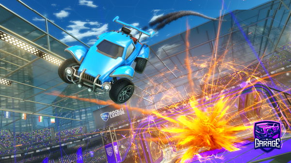 A Rocket League car design from trimzy223