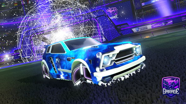 A Rocket League car design from SteveLPM