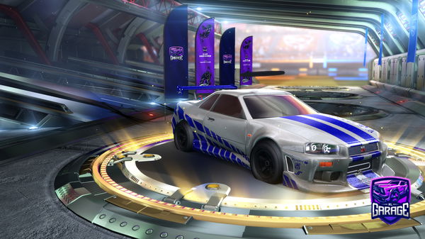 A Rocket League car design from BenjiKelji