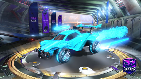 A Rocket League car design from DSS_Discobrains