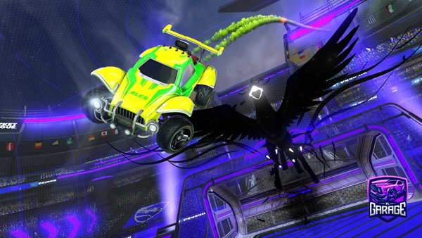 A Rocket League car design from vKloyxll