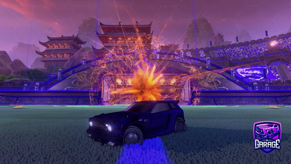 A Rocket League car design from waddyboy