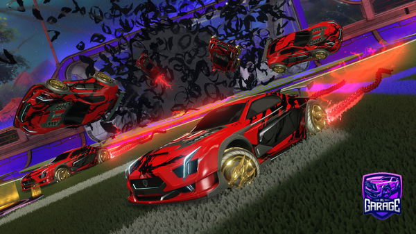 A Rocket League car design from clutchorkick