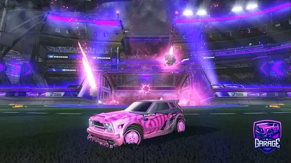 A Rocket League car design from pandamagic