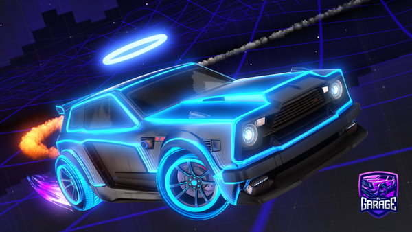 A Rocket League car design from AshyNaruto