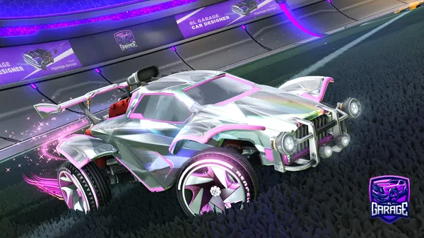 A Rocket League car design from Tiffywiffy