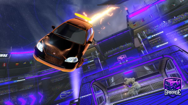 A Rocket League car design from Threeerios