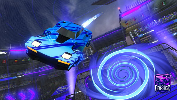 A Rocket League car design from Superslayer820