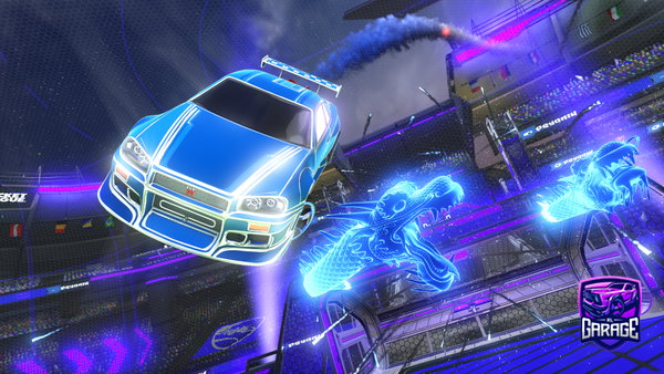A Rocket League car design from HeyMcFly