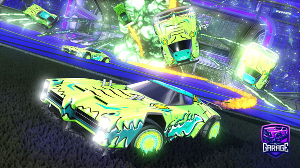 A Rocket League car design from sorasaiyan