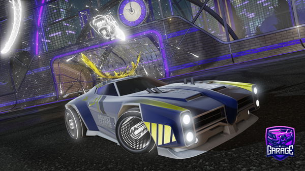 A Rocket League car design from Thedarksnake123