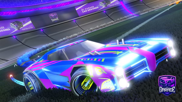 A Rocket League car design from wolfattack_