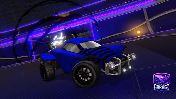 A Rocket League car design from sleeepyaswell