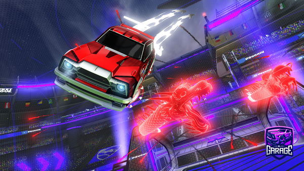 A Rocket League car design from GorTheGodd