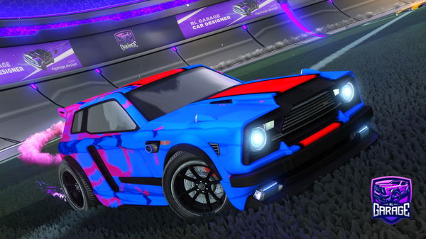A Rocket League car design from Bilbo_Solteiro