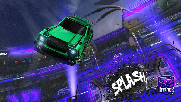 A Rocket League car design from CyberTorch61444