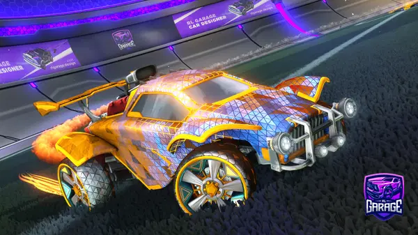 A Rocket League car design from Carthargon