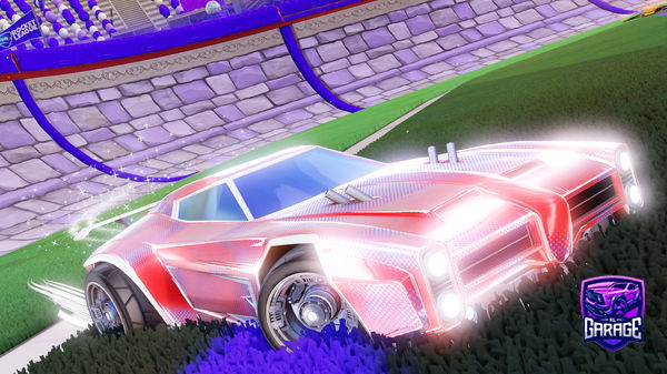 A Rocket League car design from Tcgrayan