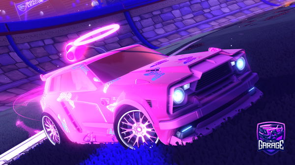 A Rocket League car design from serenithi