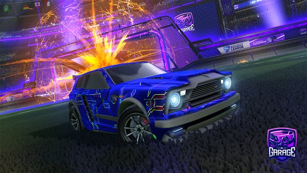 A Rocket League car design from Thets02