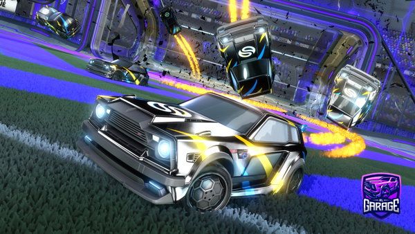A Rocket League car design from Squishy3800