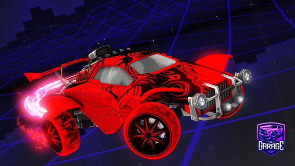 A Rocket League car design from Neuro_Agitator