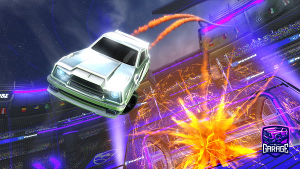 A Rocket League car design from Statogirl