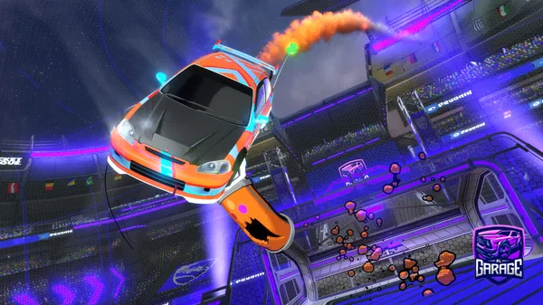 A Rocket League car design from Hg11