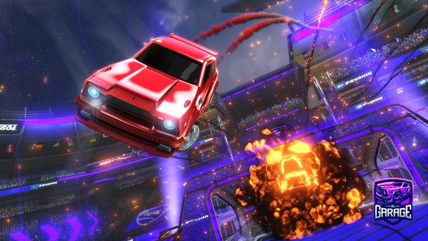 A Rocket League car design from ZzzWonki