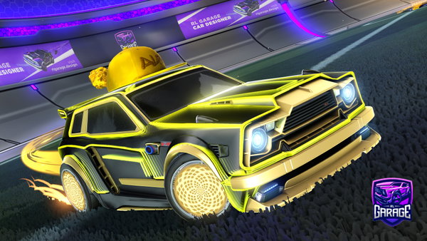 A Rocket League car design from felipecr1st1ano