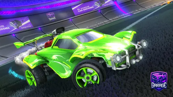 A Rocket League car design from Xialken