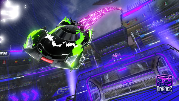 A Rocket League car design from Mejay