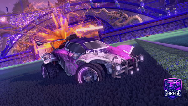A Rocket League car design from Baviscoop