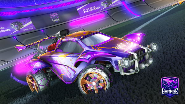 A Rocket League car design from Piet14811