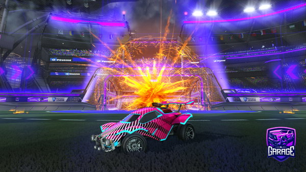 A Rocket League car design from AFlockOfDonuts