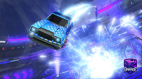 A Rocket League car design from Rocketeer777