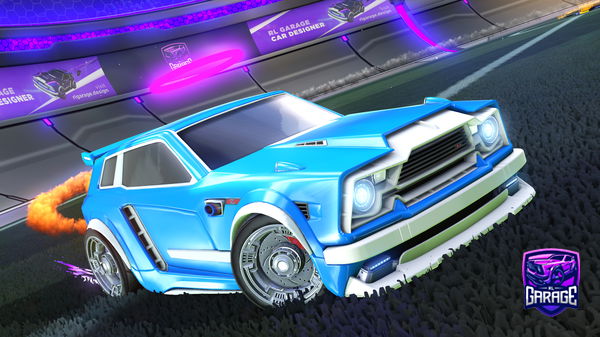 A Rocket League car design from DRCRyzenboyz