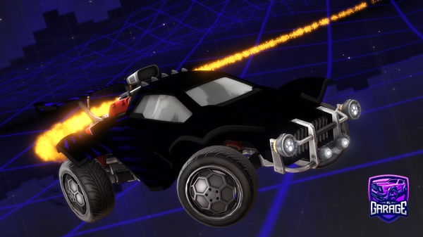 A Rocket League car design from ExactSkunk476