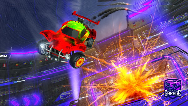 A Rocket League car design from StrawZurc