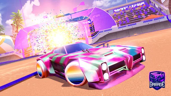 A Rocket League car design from im_king_kota_