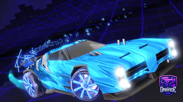 A Rocket League car design from Ildavid8
