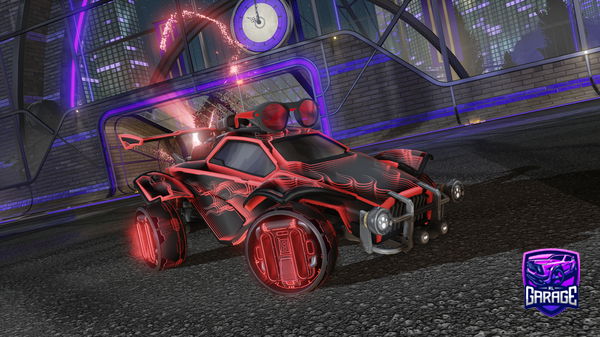 A Rocket League car design from MrRogers143