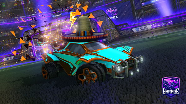 A Rocket League car design from Deamone